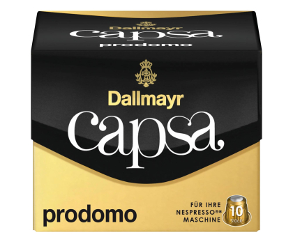 Kawa Dallmayr Kawa CAPSA Nespresso PRODOMO 10x10x0,056g